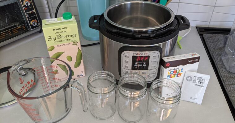 Instant Pot Vegan Yogurt: Three Versions